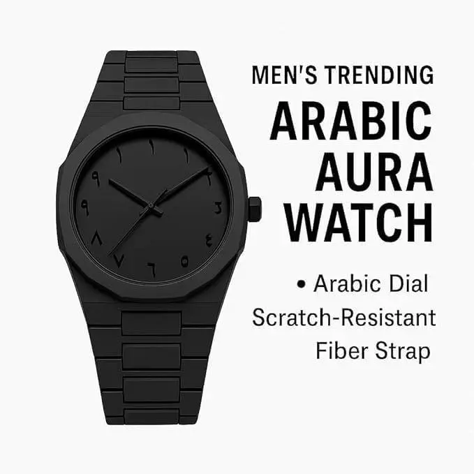 Men's Arabic Aura Watch 